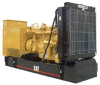 Caterpillar Gas Generator on skids